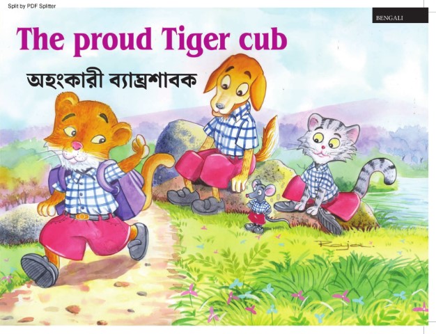 The Proud Tiger Cub